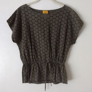 Ruby Rd. Eyelet Top